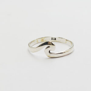 Cincin Perak Motif Ombak R703 - Gambar 2