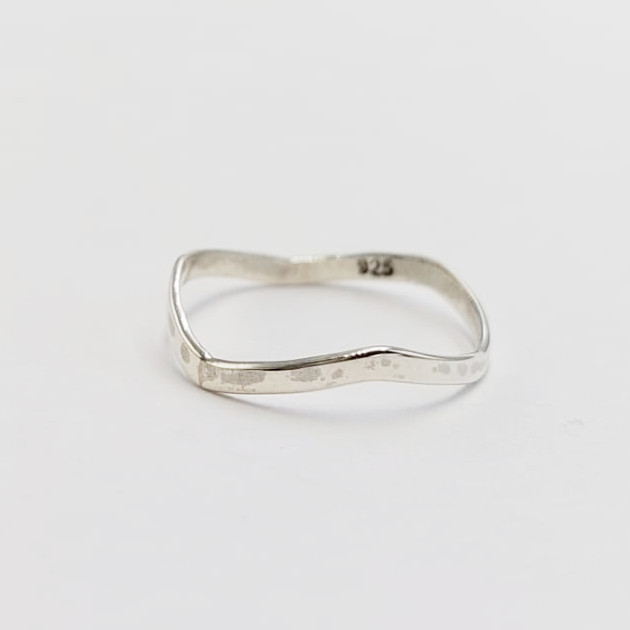 cincin perak wanita simple