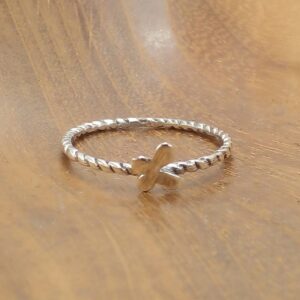 cincin perak wanita simple