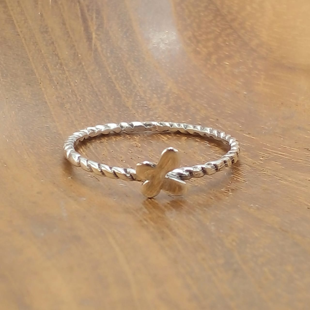cincin perak wanita simple