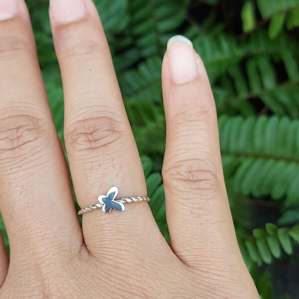 cincin perak wanita simple