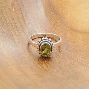 cincin perak wanita mewah