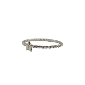 Cincin Simple Wanita Perak 925 Bintang R771 - Gambar 2